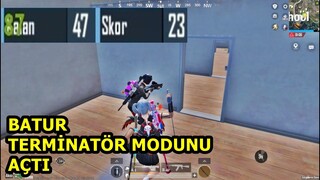 BATUR TERMİNATÖR MODUNU AÇTI ! ERANGEL & LİVİK  SOLO SQUAD PUBG MOBİLE