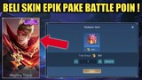 BELI SKIN EPIK CLOUDE PAKE BATTLE POIN !! PLAYER GRATISAN WAJIB COBA