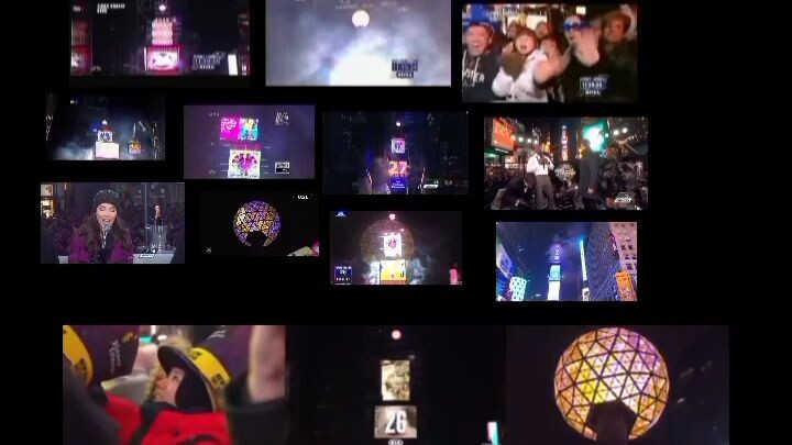 Every Countdown Happy New Year Time Square Ball Drop (2001-2026)