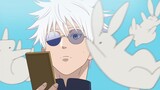 [Animasi Harian Mantra Lucu] Gojo Satoru berlatih menghilangkan kelinci dengan Megumin