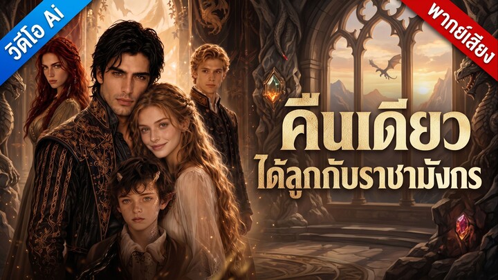 [AI] คืนเดียวได้ลูกกับราชามังกร (พากย์ไทย)