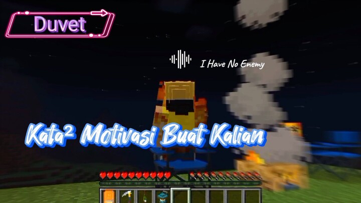 Kata² Motivasi Dari Steve Bikin Terharu🙂‍↔️ || Minecraft