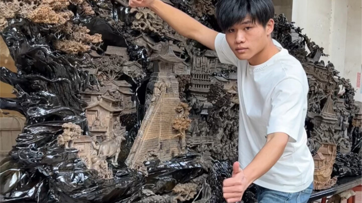 雕了三年的清明上河图，会给一个支持吗