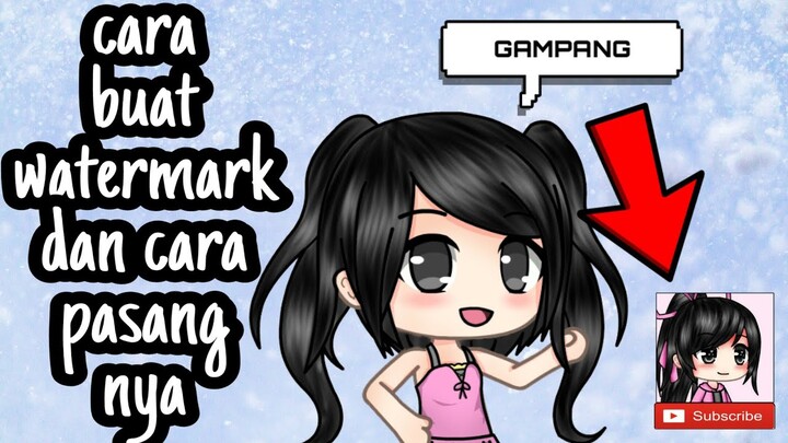 Cara membuat watermark pada video kalian