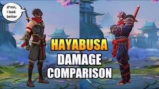 NEW VS OLD HAYABUSA? | MOBILE LEGENDS