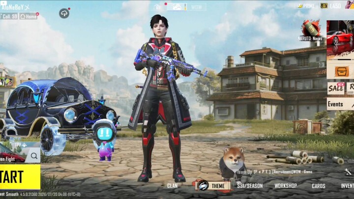 Pubg Mobile create opening Akm