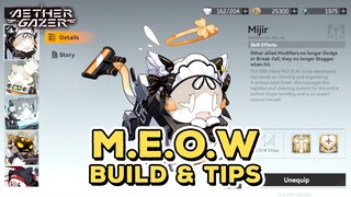 Rekomendasi M.E.O.W Biar Gameplay Lebih Easy Lagi! | Aether Gazer Guide