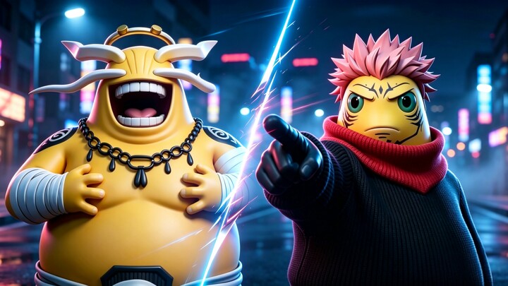 The epic battle between Milk Face, Geto, and the Demonic Void Dragon—after watching it, I feel compl