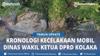 Kecelakaan Mobil Dinas Wakil Ketua DPRD Kolaka Ternyata Terbalik di Iwoimendaa, Begini Kronologinya
