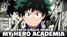 Kalian harus tahu ini FAKTA mengejutkan anime MY HERO ACADEMIA