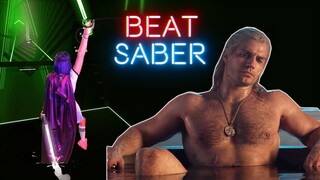 Toss A Coin To Your Witcher - BEAT SABER [Mixed Reality]