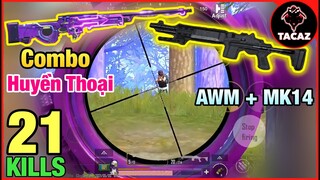 [PUBG Mobile] Trên Tay Siêu Combo Súng THÍNH | AWM + MK14 Không Ngán Team Nào Hết