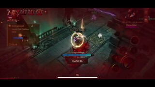 Crusader | Diablo Immortal | Battleground | Attacker | probably the last game before paragon shift