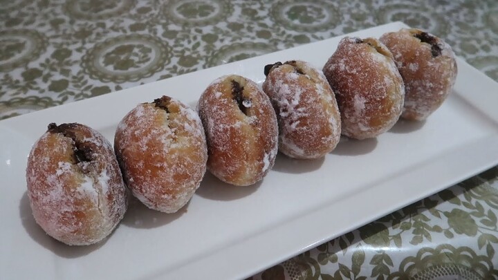 pertama kali bikin bomboloni pakai tepung pro tinggi