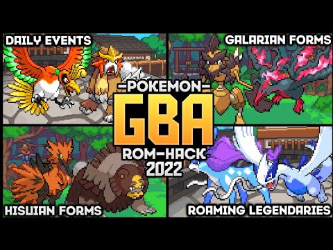 Pokemon GBA Rom Hack 2023 With Gen 1-9 Pokemon, Hisuian Forms, Paradox  Pokemon & Much More!