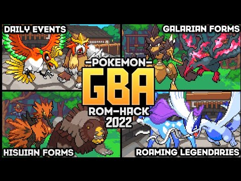 Pokemon GBA ROM HACK With Johto Story, Johto Starters & Johto