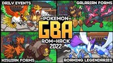 [Updated] Completed Pokemon GBA Rom With Galar & Hisuian Forms, Johto Region, Daily Events, 16 Gyms