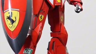 The fastest legend? The inverted A Gundam Ferrari color scheme is here!