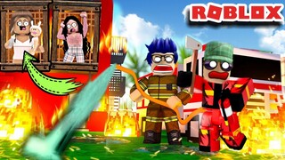 AKSI DUO PEMADAM KOCAK YANG SELALU GAGAL - ROBLOX FIRE FIGHTER INDONESIA