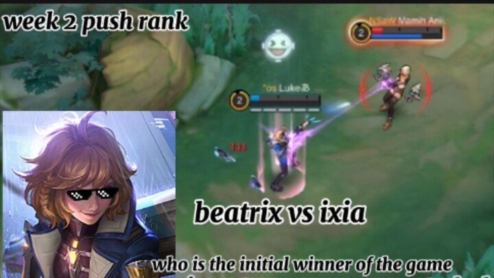 week 2 push rank main party ketemu musuh keras🔥