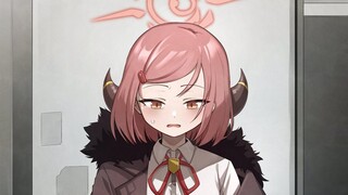 小女孩a拯救了一名被欺负的女孩，她的翻转被调换了（碧蓝档案）