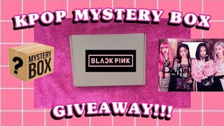 UNBOXING K-POP SHOPEE MYSTERY BOX CLOSED! | BLACKPINK MERCH | Peachy Grace #kpopgiveaway