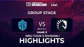 Game 2: Team Liquid vs Entity | DPC WEU 2022 Tour 3: Division I