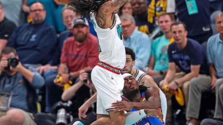 “Không s Morant cảm thấy vô cùng khó chịu – Grizzlies vs Thunder Game 3”