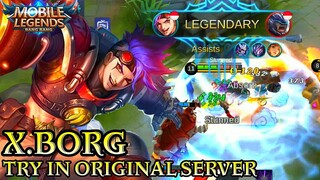 New Hero X.Borg Best Fighter - Mobile Legends Bang Bang