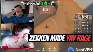 C9 yay is Mad at SEN zekken after losing an easy clutch