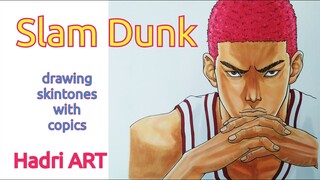 Drawing Hanamichi Sakuragi | Slam Dunk