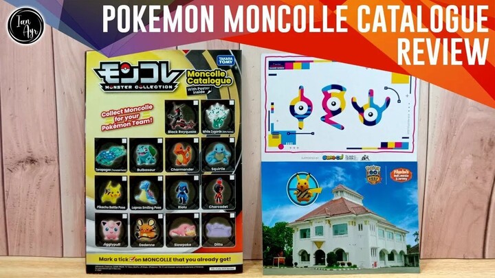 [ REVIEW ] Pokemon ポケモン Moncolle Catalogue Pikachu ピカチュウ Charizard リザードン Mew ミュウ Monster Collection