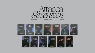 Xem trước album vật lý SEVENTEEN Mini Album thứ 9 'Attacca' (Phiên bản CARAT)