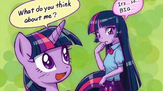 【My Little Pony】What will happen when Human Twilight meets Ma Twilight? (1)