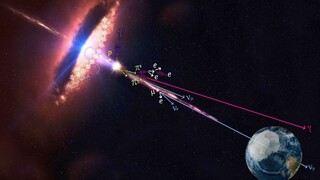What would happen if an atom hit you at the speed of light?
