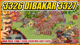 KD RISING 3326 DIBAKAR 3327 WAR KVK PASS 7 FULL KINGSLAND AKHIR !!