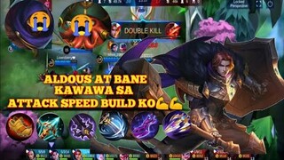 tigreal gameplay attack speed build. kawawang aldous tigreal lng katapat