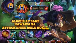 tigreal gameplay attack speed build. kawawang aldous tigreal lng katapat