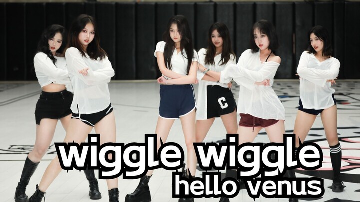 【wiggle wiggle】这是真地下女团吧？！篮球场超绝超sexy的六女孩来翻跳维纳斯经典曲目咯！！
