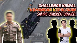Jagain KOMANDAN KEPOLISIAN sampe Chicken Dinner ?! Udah kaya PASPAMPRES wkwkwk - PUBG MOBILE