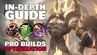 MLBB Uranus Best Build // Pro Builds Optimization // Mobile Legends