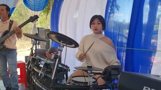 Hoà Tấu Rồi Tới Luôn (Nal) Chachacha Đám Cưới Cực Vui | Ni Ni Drum Cover