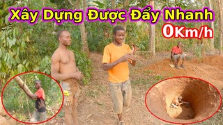 Tăng Nhân lực đào giếng xây nhà cho Antonio ở châu phi||2Q VLogs cuộc sống châu phi