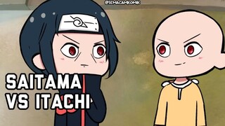 Ketika Saitama Gelud dengan Itachi