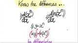 exp log derivative Know the differences ...