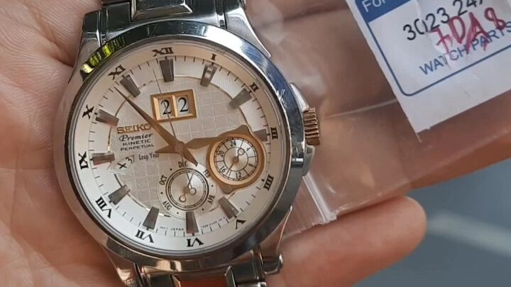 รีวิว เปลี่ยนถ่าน Seiko kinetic ของแท้