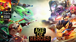 Age of Heroes: Epic Clash War Gameplay - Strategy Game Android Apk