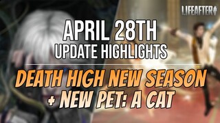 LifeAfter X DeadlyBlossom: April 28th Update Highlights + Death High NEW Season | Patch Notes