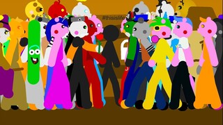 Piggy All Jumpscares (Book 1 - Book 2 Chapter 4 - Extras - Traps) - Stick Nodes Roblox Piggy