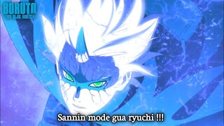 Mitsuki Pamer Sannin Mode Di Depan Para Edo Tensei! - Boruto Two Blue Vortex Episode Terbaru Part 26